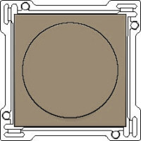 Kryt 123-31000  stmieva�a oto�n�-BRONZE 123-31000