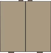 Sp�na� 123-51002 NHC 2-n�sobn� ovl�da� BRONZE 123-51002