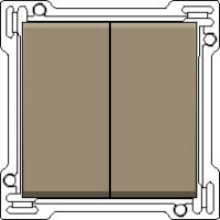 Kryt 123-61505  2x1/2 BRONZE 123-61505