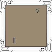 Kryt 123-61901  Stredov� kryt sp�na�a hot. karta - BRONZE 123-61901