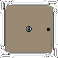Kryt 123-77001  Stredov� kryt z�slepka pre RF prij�ma�-BRONZE 123-77001