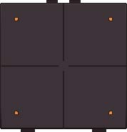 Sp�na� 124-52004 NHC 4-n�sobn� ovl�da�+LED - DARK BROWN 124-52004