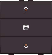 Sp�na� NHC 3-n�sobn� ovl�da�+LED 1x �al�zia - DARK BROWN 124-52033
