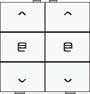 Sp�na� 154-51036 NHC 6-n�sobn� ovl�da� 2x �al�zia - WHITE COATED 154-51036