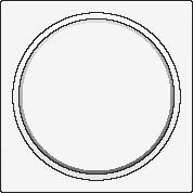 Kryt 154-64006  Stredov� kryt tla�idlo 6A-WHITE COATED 154-64006