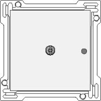 Kryt 154-77001  Stredov� kryt z�slepka pre RF prij�ma�-WHITE STEEL 154-77001