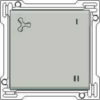 Kryt 157-61106  pre pr�stroj ventil�tora CHAMPAGNE COATED 157-61106