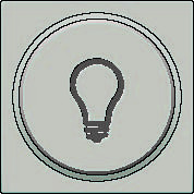 Kryt 157-64008  Stredov� kryt tla�idlo 6A-svetlo-CHAMPAGNE COATED 157-64008