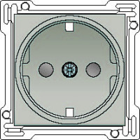 Kryt 157-66901  z�suvky, SCHUKO, s detskou poistkou CHAMPAGNE COATED 157-66901