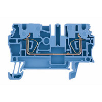 Svorka ZDU 2,5 BL pru�inkov� modr� 1608520000