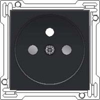 Kryt 161-66601 z�suvky 28,5mm s detskou poistkou-BLACK COATED 161-66601