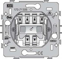 Sp�na� 170-71305  Pr�stroj sp�na�a �.2-16A - automatick� svorky 170-71305