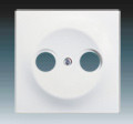 Kryt 1743-774 z�suvky TV+R zamatov� biela 2CKA001753A0168