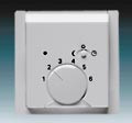Kryt 1795-783 priestorovho termostatu satnovo strieborn 1710-0-3747