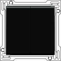 Kryt 200-61505  2x1/2 BAKELITE PIANO BLACK 200-61505