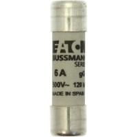 Poistka GG 500V AC 6A C10(10,3x38mm) valcov C10G6