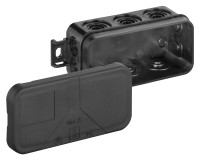 �katu�a Mini 25-L/sw rozbo�ovacia IP55, �ierna, pr�zdna, 89x43x38mm IK07 31010801