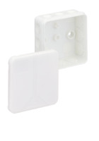 �katu�a 2K-12-L/w rozbo�ovacia IP55, biela, pr�zdna, 85x85x37mm, m�kk� membr�ny IK07 34461201
