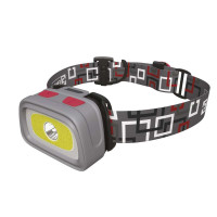 Svietidlo LED �elovka (3x AAA), CREE XPG LED + COB LED (biela, zelen�, �erven�) + �erven� LED (zadn�) P3531