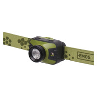Svietidlo LED �elovka (3x AAA), CREE LED + 2��erven� LED, 330lm, IP43, n�razuvzd. P3539 1441341100