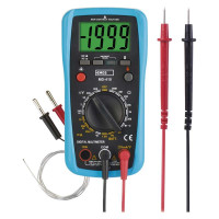 Multimeter MD-410  manu�lny s displayom, VAC, VDC, AAC, ADC, R, spoj.obvod, 9V (s��as� balenia) M3691 2202016000
