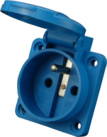 Zsuvka VZ 16 vstavan 220V/16A IP 44 16A 10004324.00