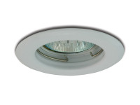 Svietidlo PP R50  1x50W GU5,3 IP20 biela, okrhle, pevn PPD-R50/B