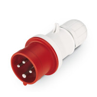 Vidlica 213.1636RV  spojovacia 16A,3P+E, 4 kolkov, reverzan, 380-415V IP44 213.1636RV