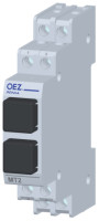 Tla��tko MT2-11-TB ovl�dacie AC 230/400 V, 2x (1x zap�nac� kontakt, 1x rozp�nac� kontakt )�ierny 37264