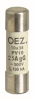 Poistka PV10 16A gG valcov 06703
