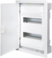Skri�a RZA-Z-2S28 rozvodn� 28 modulov�, pod omietku, plastov�, plech. dvierka 42600
