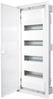 Skri�a RZA-Z-4S56 rozvodn� 56 modulov�, pod omietku, plastov�, plech. dvierka 42602
