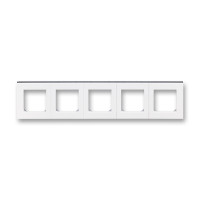 R�m�ek LEVIT p�n�sobn� biely/dymovo �ierny 3901H-A05050 62