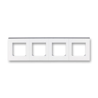 R�m�ek LEVIT �tvorn�sobn� biely/dymovo �ierny 3901H-A05040 62