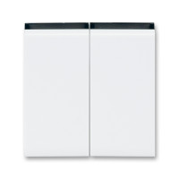 Kryt LEVIT sp�na�a (delen�) 5, 6+6, 1/0+1/0 biela/dymovo �ierna 3559H-A00652 62