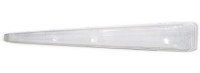 Kryt Difuzor  DUST PS (2x58W), transparentn, pre prachotes. svietidlo DUST LED / TRUST GXOS246