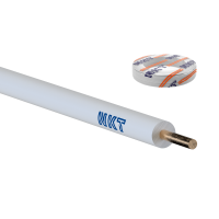 Vodi� H05V-U 1x1 biela white