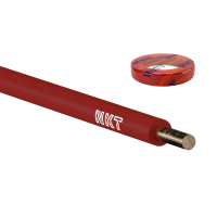 Vodi H07V-U 1x4 erven red