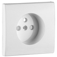 Kryt 90652 TBR  1-z�suvky, biely Logus90 5603011064396