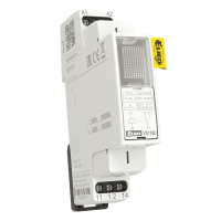 Rel� VS116 UNI  pomocn� s indik�ciou, 1x16A, 12-240V AC/DC, �erven� LED 8595188124607
