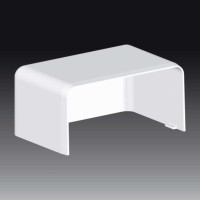 Kryt 8501 HB koncov pre kanl EKD 80x40 biely 8595057690462