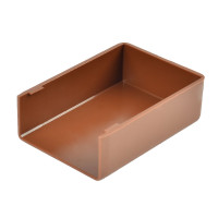Kryt 8631 I2 koncov pre litu LHD 40x20 imitcia tmav dub 8595057656895