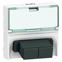 Z�suvka MOSAIC LCS2 optick� 2xSC duplex 078617