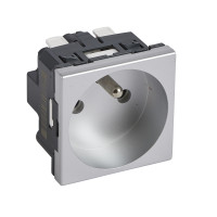 Z�suvka MOSAIC M/45 2P+T 2m hlin�kov� 079214