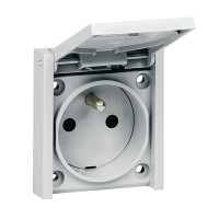 Z�suvka PLEXO 44Ss z�suvka 2P+T panel.s pr�kl. O43 090335