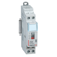 St�ka� 25A 2NO, 230V AC, 1M in�tala�n�, s ru�n�m ovl. 412544