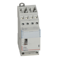 St�ka� 25A 4NO, 230V AC, 2M in�tala�n�, s ru�n�m ovl. 412551