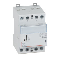 St�ka� 40A 4NO, 230V AC, 3M in�tala�n�, s ru�n�m ovl. 412553