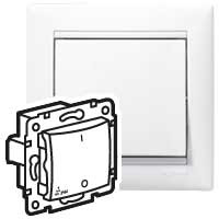 Sp�na� Va-Bi dvojp�lov� 10A IP44 biely 770092