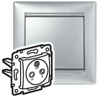 Z�suvka Va-Hl TV-RD-SAT priebe�n� �tlm 14dB hlin�k 770137